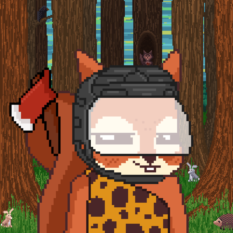 Pixel Squirrels #135